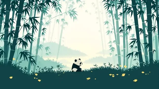 晨光竹海 - 小苹果影视 影片封面